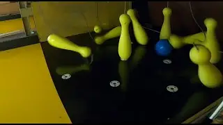 Kegelaction auf dem Vierpass