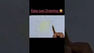 How to Draw a Sun Step bu Step |Easy Drawing for Kids