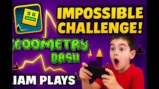 Liam Plays Geometry Dash – Impossible Levels Challenge! ⚡🔥