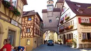 Rothenburg ob der Tauber, Germany, Bavaria Walking Tour With Guide