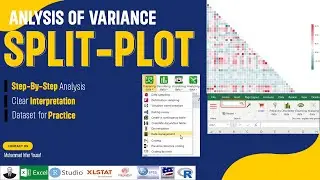 How to Perform Split Plot ANOVA in Statistix: Easy Guide | Statistical Data Analysis | Class-06