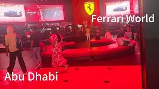 FERRARI WORLD YAS ISLAND, ABU DHABI | 4K | Evening Walk 