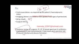 General surgery and vascular emergency