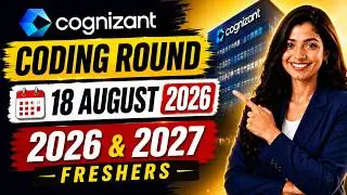 Cognizant Technical Assessment 2026 l Cognizant Genc Technical Assessment , Coding Solution 