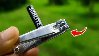 Большинство людей не знают об этом секретном трюке с кусачками для ногтей 😱 Скрытая функция раскр...