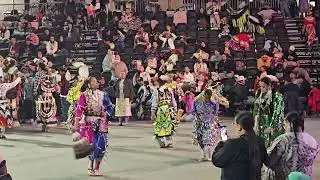 N.I.C.E powwow 2025. Jr Woman's jingle. SNL. Group 3 of 3