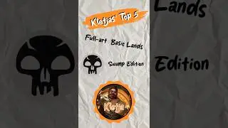 Kletjas' Top 5 Full-art Lands - Swamp Edition