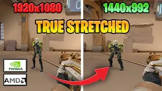 Das BESTE TRUE STRETCHED Tutorial für VALORANT (2025)