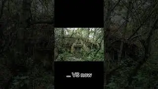 Abandoned TV Sets then VS now part 2 #shorts #tvsets #lostplace