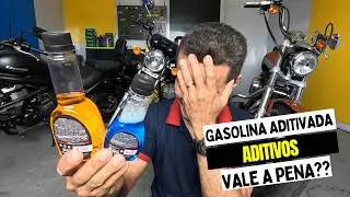 GASOLINA ADITIVADA - ADITIVO DE COMBUSTIVEL E ADITIVO DE ÓLEO - EXISTEM OPÇÕES MELHOS PARA SUA MOTO