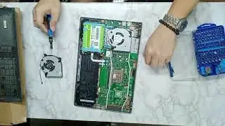 Asus Laptop Cooling fan replacement. Done ☑☑☑ 🤘