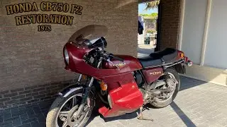 Motorcycle Restoration I CB750 F2 I 1978
