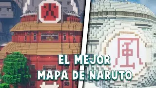 🍥THE BEST NARUTO MAP WITHOUT A DOUBT - Minecraft - Map Review (1.12.2 and up)🍥