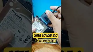 SATA to USB Converter for HDD/SSD #shorts