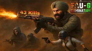 I Play Free Fire aur BGMI Copy Game FAUG? 😳 | 43 KILLS Ka Record
