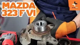 Comment remplacer roulement de roues avant sur une MAZDA 323 TUTORIEL | AUTODOC