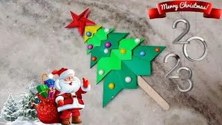 How to make a beautiful 2D Christmas tree..... 🎄🎁🎊😍🌟