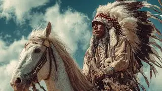 The sound of a Native American chief's lullaby.