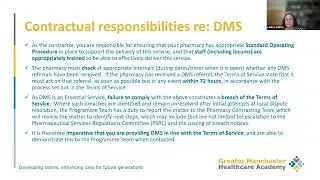 Discharge Medicines Service (DMS) - Maximising Success