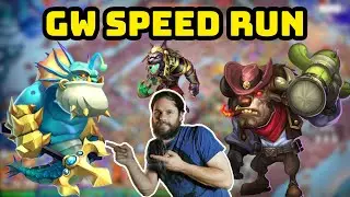 Guild Wars Speed Run ft Triton | Castle Clash