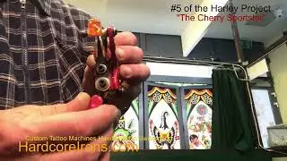 Harley Project #5 - The Cherry Sportster-Custom Tattoo Machine - Handmade in Switzerland 🇨🇭