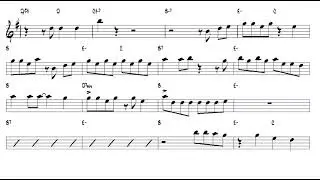 Santana feat  Rob Thomas   Smooth Alto Sax