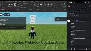 Roblox Webhook Chatlog System Showcase
