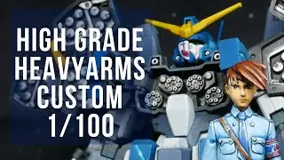 Gunpla Build HG Gundam Heavyarms Custom 1/100 Build and Paint