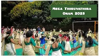 Mega Thiruvathira / തിരുവാതിര ഓണം Onam 2025 Nimhans onam celebration / Part -1