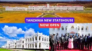Dodoma Chamwino statehouse is now Open, This is Tanzania new landmark.