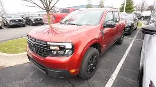 2024 Ford Maverick Lariat Hybrid Black Appearance Package