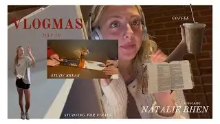 last to leave mcconn wins **vlogmas day 10 |📚☕️💪🏼