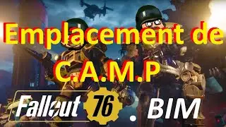Fallout 76 : Emplacement de camp, les rocheuses escarpé nord