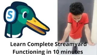 How To Use StreamYard In Urdu | YouTube Live Streaming With Screen Sharing