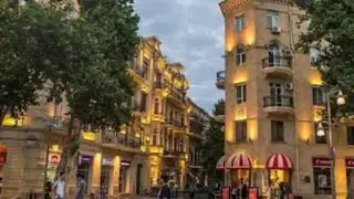 Nizami Street Baku | walking tour | Azerbaijan 🇦🇿 