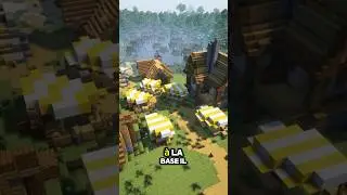 J&rsquo;ai am&eacute;lior&eacute; un village Minecraft 🏗️🏠 #minecraft #minecraftfr #minecraftbuilding #minecraftshorts