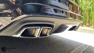 16K Mile 2012 Merc CL63 AMG Exhaust and Turbo Sounds - VOLUME UP!