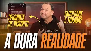 Faculdade em Logística, é o suficiente para GANHAR BEM?