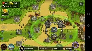 Kingdom Rush - Bonus level, Bandit's Lair, The Kingpin, casual mode