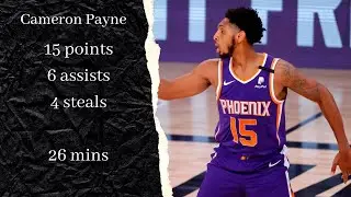 Cameron Payne 15 points 6 assists and 4 steals in Game 3 vs Los Angeles Lakers