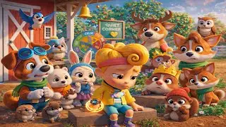 Maxi & Boltie  Feeling Left Out 😔  Quiet Kids Matter Too  Farm Cartoon