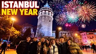 Новый год в Стамбуле 🇹🇷 Таксим, Галатапорт и Кадыкёй Влог 2025