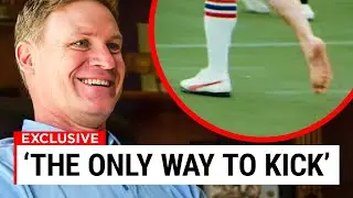 NFL's Last Barefoot Kicker SECRET Identity EXPOSED..