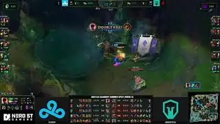 Darshan 1vs5 Lee Sin OutPlay In LCS Academy - IMT VS C9