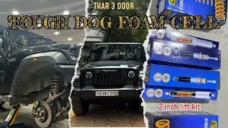 Telangana&rsquo;s First Ever Tough Dog Suspension Installation 💪 | Thar Transformation!! In Telugu 🔥🔥🚨