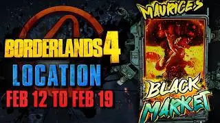 Black Market Vending Machine Location!! (Feb 12, 2026) - Borderlands 4