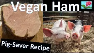 &lsquo;Pig-saver&rsquo; Vegan ham, original recipe