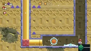 Super Mario Bros. Wonder Fluff-Puff Peaks Search Party Puzzling Park