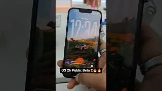 iOS 26 Public Beta 2 Update Release 🔥🔥🔥 #shorts