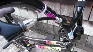 Adding a SST ORYG upper Gyro Cable to my Flatland BMX bike. #bmx Haro Lineage Nous Versa
